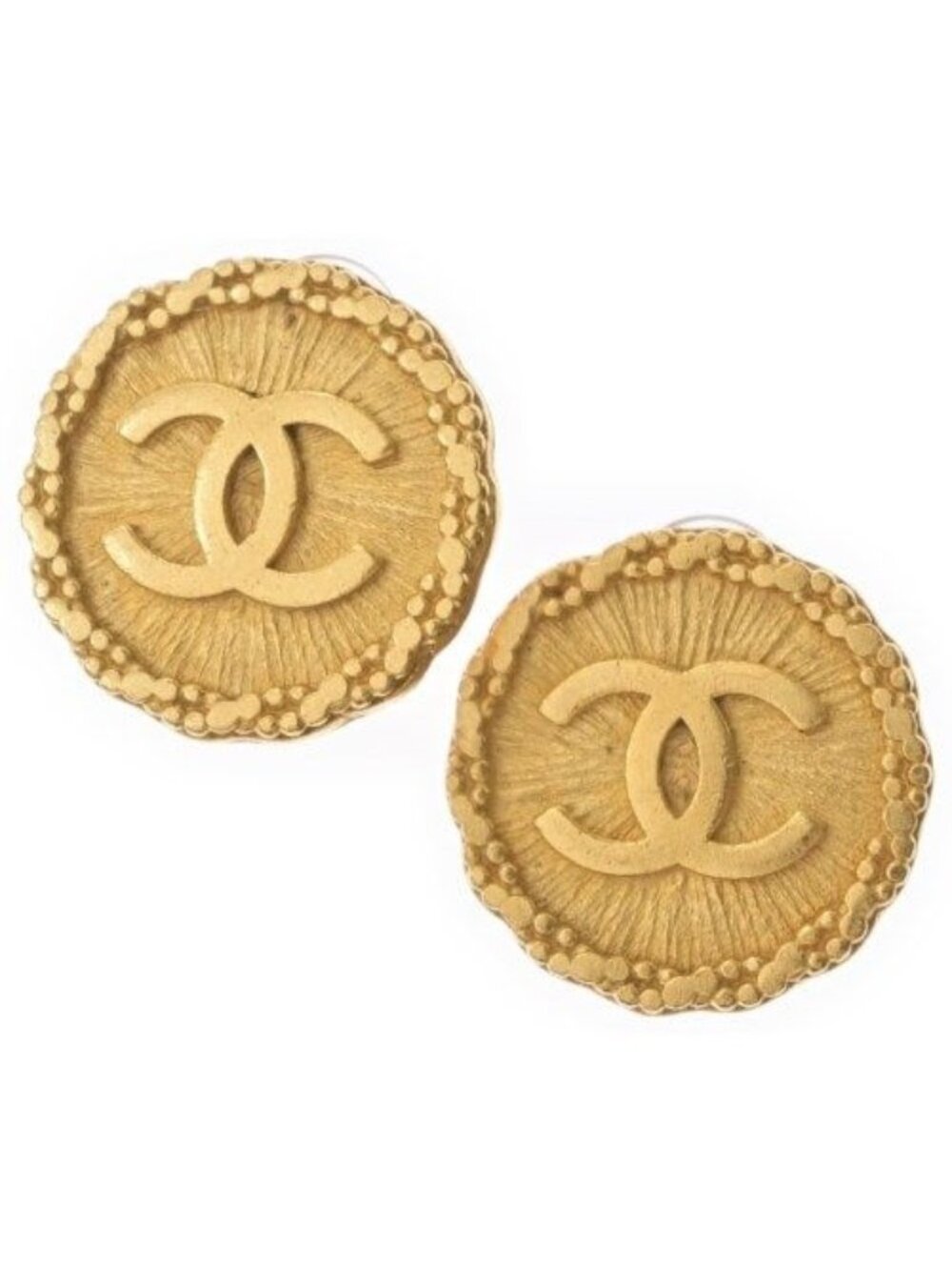 Chanel Earrings Gold